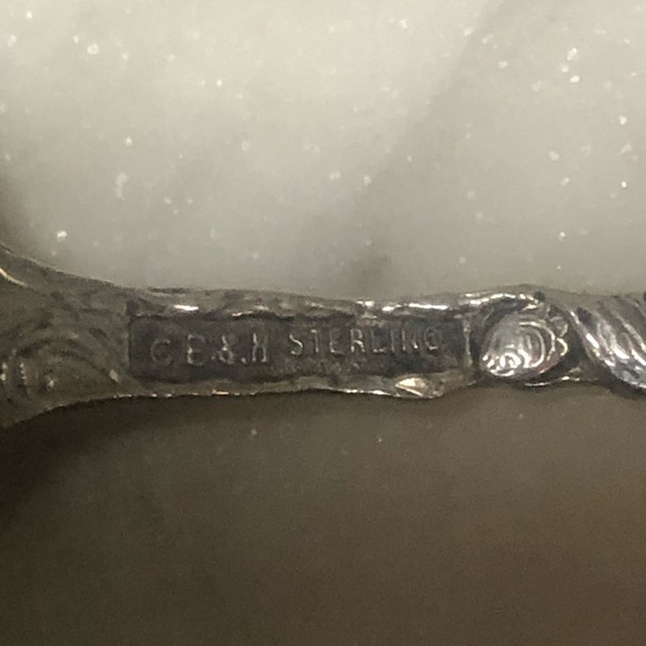 𝅺vtg Sterling Silver C.B. & H Souvenir Spoon The Boardwalk Atlantic City 5.5” - Picture 5 of 6